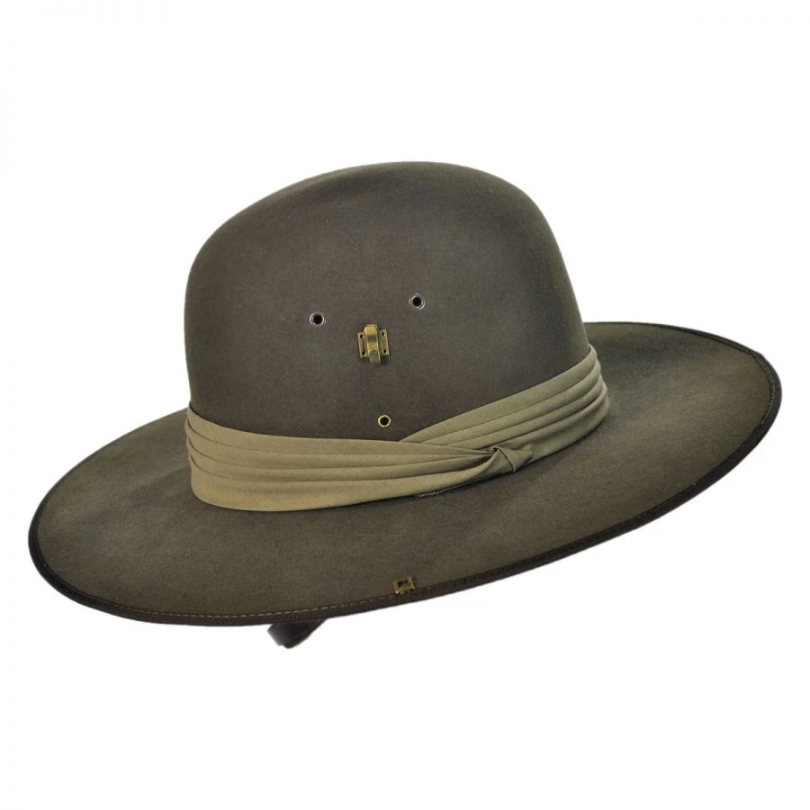 Aussie Slouch Open Crown Fur Felt Hat 5 Aussie Slouch Open Crown Fur Felt Hat - Image 3