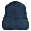 Torrey UPF 50+ Long Bill Adjustable Baseball Cap - Navy Blue -ChicHeadwear Haven 102988