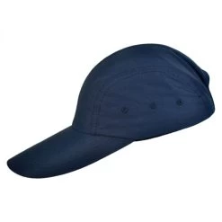 Torrey UPF 50+ Long Bill Adjustable Baseball Cap - Navy Blue -ChicHeadwear Haven 102991