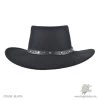 Stetson Black Hawk Crushable Wool Felt Gambler Cowboy Hat - Black 1 Stetson Black Hawk Crushable Wool Felt Gambler Cowboy Hat - Black -ChicHeadwear Haven 10964