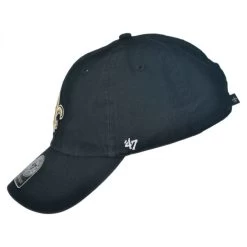 '47 BRAND New Orleans Saints NFL Clean Up Strapback Baseball Cap Dad Hat -ChicHeadwear Haven 111154