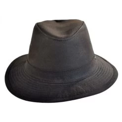 The Milford Wax Cotton Fedora Hat