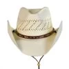 Stetson Santa Fe Shantung Straw Cowboy Hat -ChicHeadwear Haven 11612