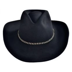 Stetson Rawhide Buffalo Fur Felt Western Hat