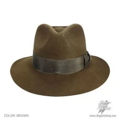 Officially Licensed Wool Felt Fedora Hat -ChicHeadwear Haven 125617