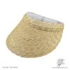 Milan Straw Wide Brim Visor 2 Milan Straw Wide Brim Visor -ChicHeadwear Haven 12779