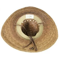 Laurel Lattice Palm Straw Facesaver Hat -ChicHeadwear Haven 127808