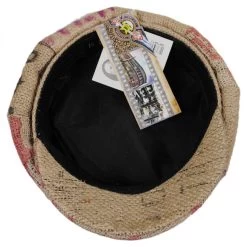 Havana Coffee Works Jute Baker Boy Hat -ChicHeadwear Haven 131372