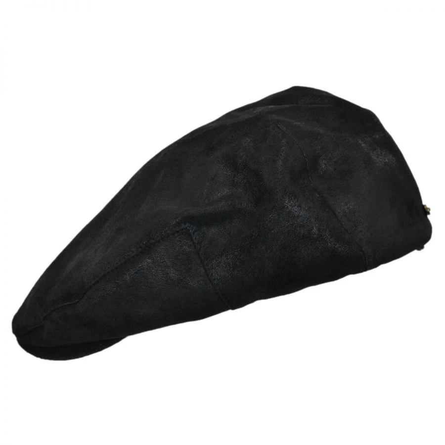 Stetson Rustic Leather Ivy Cap 4 Stetson Rustic Leather Ivy Cap - Image 2