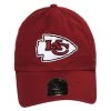 '47 BRAND Kansas City Chiefs NFL Clean Up Strapback Baseball Cap Dad Hat 1 '47 BRAND Kansas City Chiefs NFL Clean Up Strapback Baseball Cap Dad Hat -ChicHeadwear Haven 135946