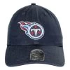 '47 BRAND Tennessee Titans NFL Clean Up Strapback Baseball Cap Dad Hat -ChicHeadwear Haven 135982