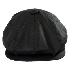 Waxed Cotton Newsboy Cap