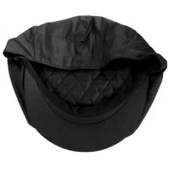 Waxed Cotton Newsboy Cap -ChicHeadwear Haven 136771