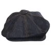 Denim Cotton Newsboy Cap