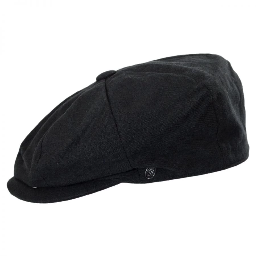 Linen And Cotton Newsboy Cap 4 Linen And Cotton Newsboy Cap - Image 2