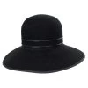 Kangol Corded Diva Wool And Cashmere Felt Hat -ChicHeadwear Haven 137745