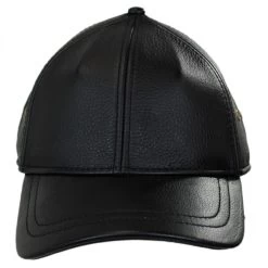 Stetson Timber Leather Adjustable Baseball Cap