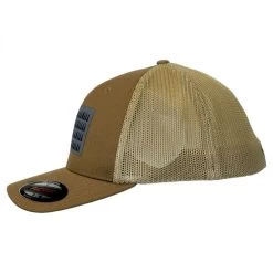 Columbia Sportswear Tree Flag Mesh Flexfit Fitted Baseball Cap -ChicHeadwear Haven 142577