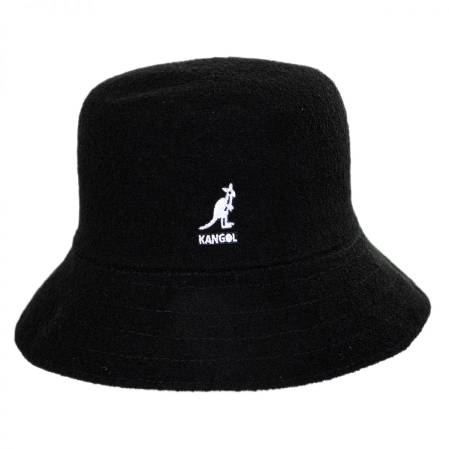 Kangol Bermuda Bucket Hat - Black 3 Kangol Bermuda Bucket Hat - Black