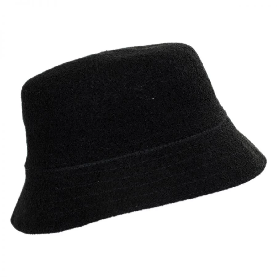 Kangol Bermuda Bucket Hat - Black 4 Kangol Bermuda Bucket Hat - Black - Image 2