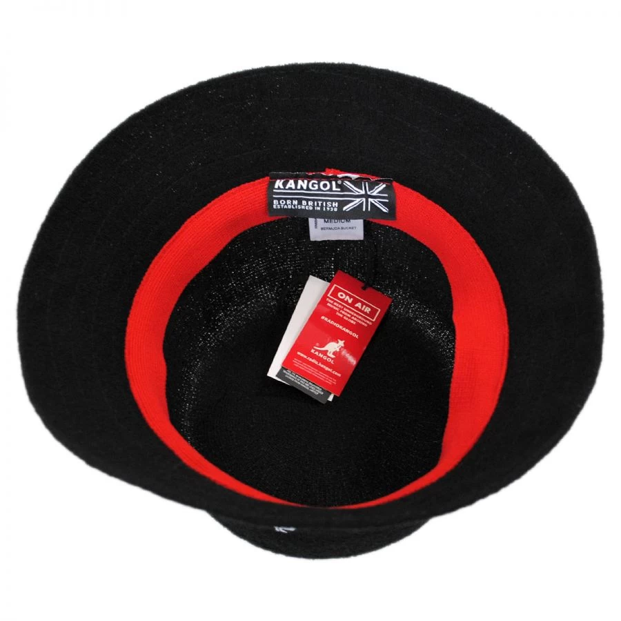 Kangol Bermuda Bucket Hat - Black 5 Kangol Bermuda Bucket Hat - Black - Image 3