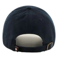 '47 BRAND Houston Astros MLB Clean Up Strapback Baseball Cap Dad Hat