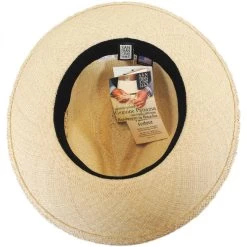 Folding Panama Straw Fedora Hat -ChicHeadwear Haven 152274