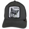 Goorin Bros Silver Fox Mesh Trucker Snapback Baseball Cap -ChicHeadwear Haven 153892