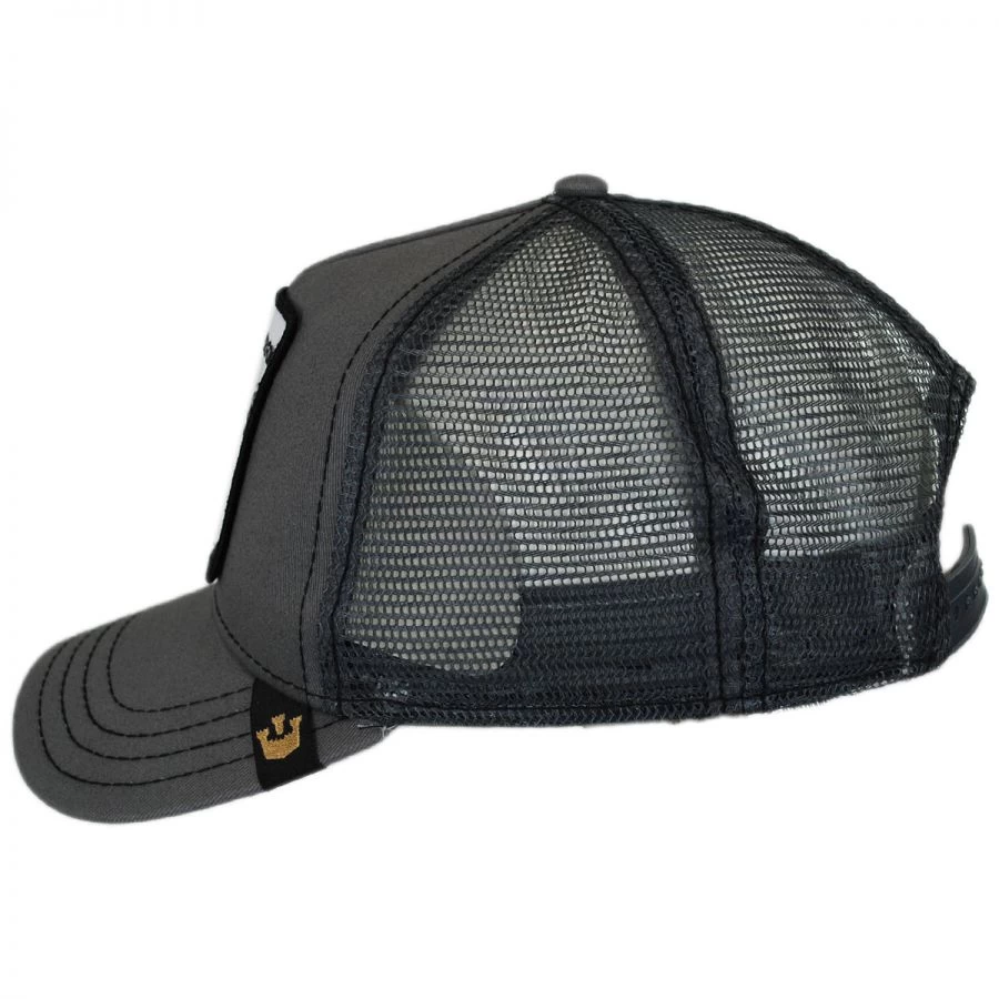 Goorin Bros Silver Fox Mesh Trucker Snapback Baseball Cap 4 Goorin Bros Silver Fox Mesh Trucker Snapback Baseball Cap - Image 2