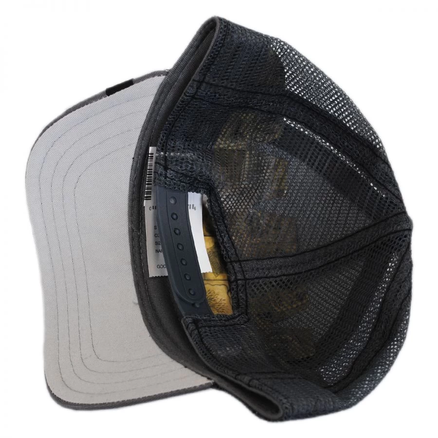 Goorin Bros Silver Fox Mesh Trucker Snapback Baseball Cap 5 Goorin Bros Silver Fox Mesh Trucker Snapback Baseball Cap - Image 3