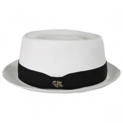 Panama Straw Pork Pie Hat -ChicHeadwear Haven 15530