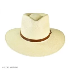 Australian Excursion Grade 3 Panama Straw Fedora Hat