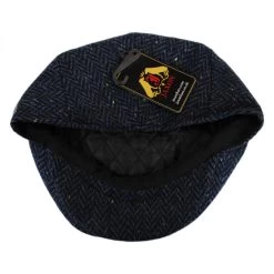 Cambridge Herringbone Wool Ivy Cap -ChicHeadwear Haven 190310