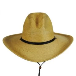 Stetson Bryce Palm Leaf Straw Wide Brim Gus Hat