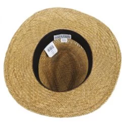 Stetson Childress Vent Seagrass Straw Safari Fedora Hat -ChicHeadwear Haven 194621