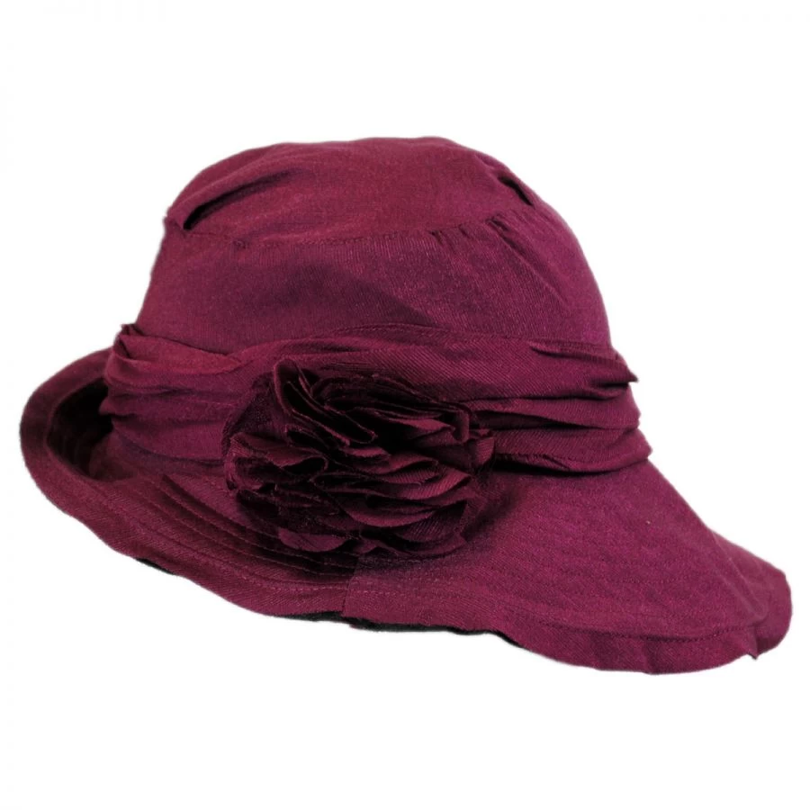 Romance Fabric Sun Hat 4 Romance Fabric Sun Hat - Image 2