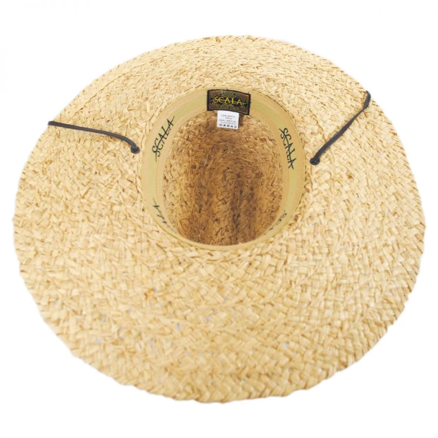 Raffia Straw Lifeguard Hat 5 Raffia Straw Lifeguard Hat - Image 3