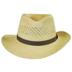 Tommy Bahama Vent Grade 8 Panama Straw Outback Hat