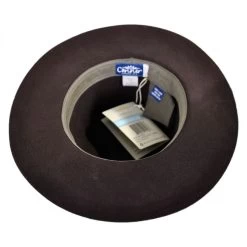 Mt. Warning Arrow Band Wool Felt Outback Hat -ChicHeadwear Haven 227582