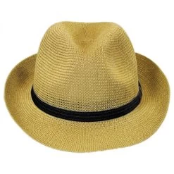 Bailey Elliot Straw Fedora Hat