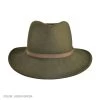 Heritage Collection 1990s Wool Felt Outback Hat -ChicHeadwear Haven 237266