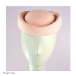 Heritage Collection 1940s Rosie Wool Felt Pillbox Hat