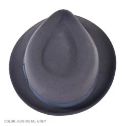 Heritage Collection 2000s Wool Felt Trilby Fedora Hat -ChicHeadwear Haven 237704