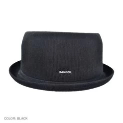 Kangol Bamboo Mowbray Pork Pie Hat -ChicHeadwear Haven 237914
