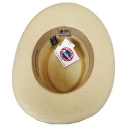 Bailey Rockett Raindura Straw Gambler Hat -ChicHeadwear Haven 247517