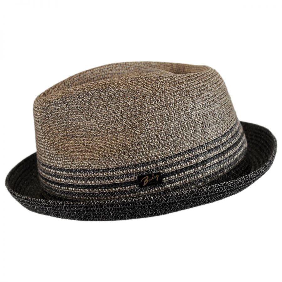 Bailey Hooper Toyo Straw Blend Trilby Fedora Hat 4 Bailey Hooper Toyo Straw Blend Trilby Fedora Hat - Image 2
