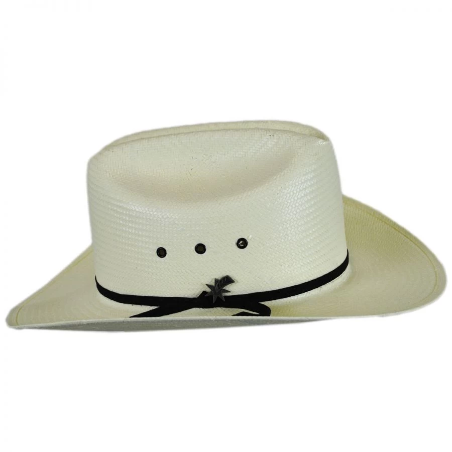 Bailey Guthrie 7X Shantung Straw Western Hat 4 Bailey Guthrie 7X Shantung Straw Western Hat - Image 2