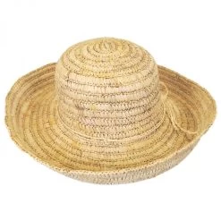 Sonoma Raffia Straw Crusher Hat