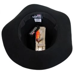 Kangol Barclay Wool Felt Trilby Fedora Hat -ChicHeadwear Haven 253434