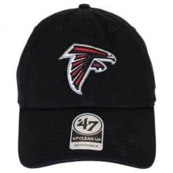 '47 BRAND Atlanta Falcons NFL Clean Up Strapback Baseball Cap Dad Hat
